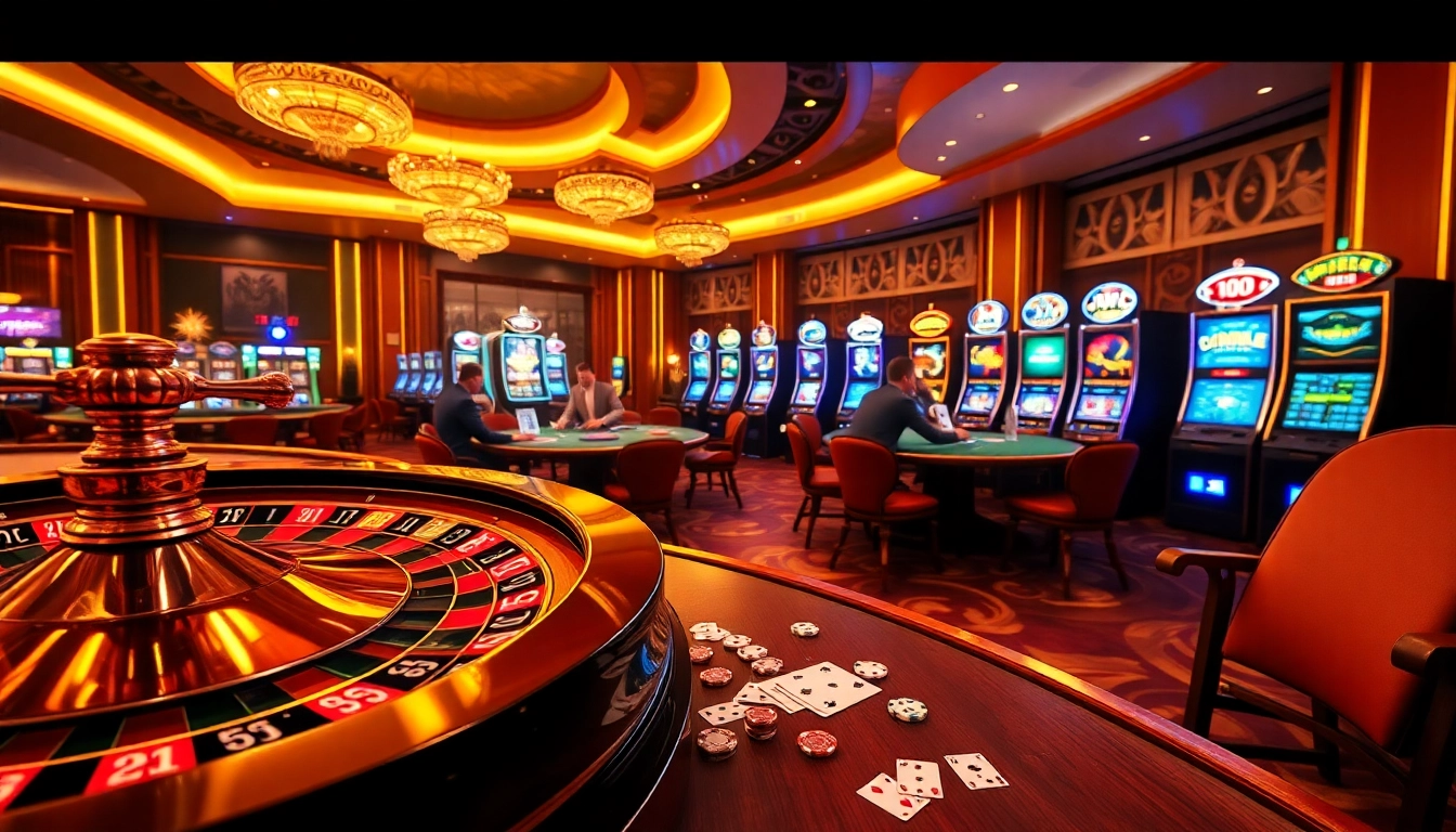 Experience the vibrant thrills of gambling at https://hz88.my/ with poker chips and roulette wheels.
