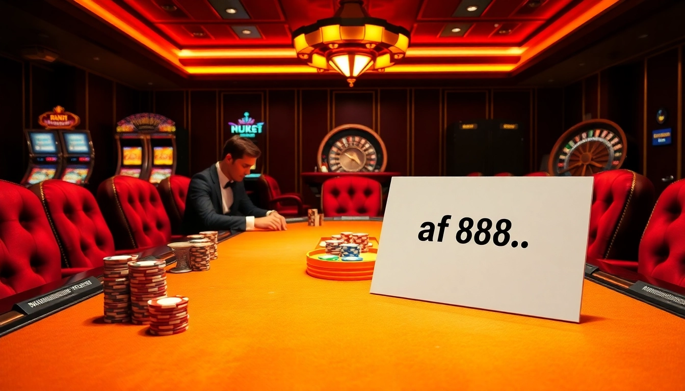 Authentic casino poker scene with players, chips, and atmosphere on https://af88.mba/ for a thrilling experience.
